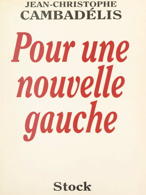 cover image of Pour une nouvelle gauche